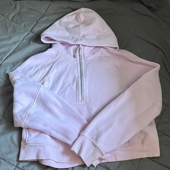 lululemon athletica Tops Meadowsweet Pink Scuba Oversized